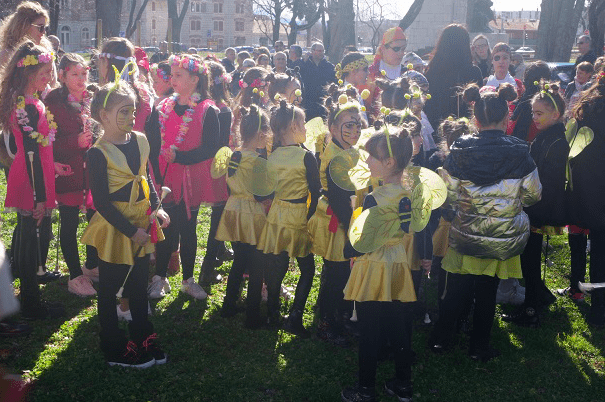 Dječji maskembal u Sinju uveselio subotnje jutro
