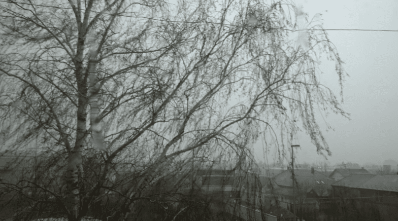 IZ TOPLOG JUTRA U TRENU KIŠA I SUSNJEŽICA Kako je i najavljeno u prognozi vrijeme se u Slavoniji promijenilo u par minuta