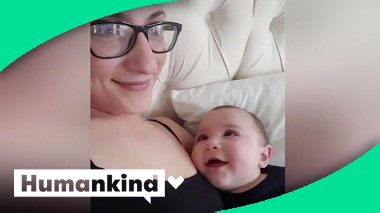 Video bebe koja ne može skinuti pogled s mame izmamit će vam osmijeh na lice i rastopiti vas