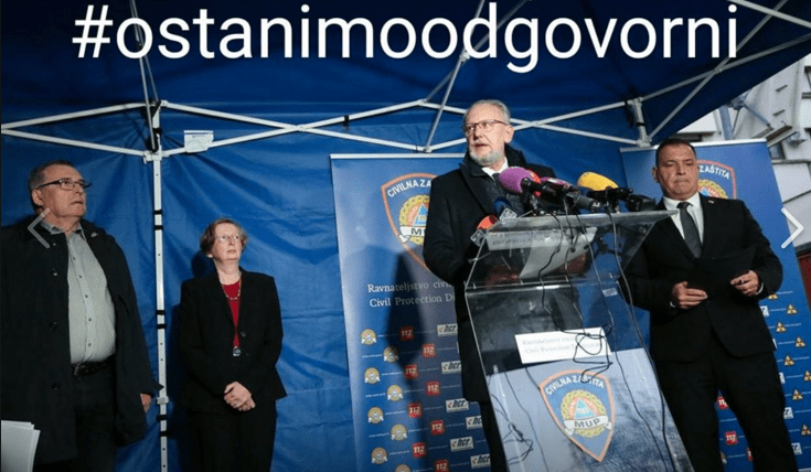 IZ NACIONALNOG STOŽERA STIGLO PRIOPĆENJE  Dva nova slučaja zaraze koronavirusom