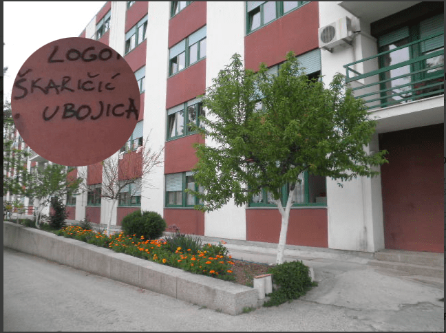 Na Domu za starije u Vukovarskoj osvanuli uvredljivi grafiti