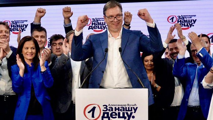 SRBIJA Stranka Aleksandra Vučića premoćno osvojila parlamentarne izbore