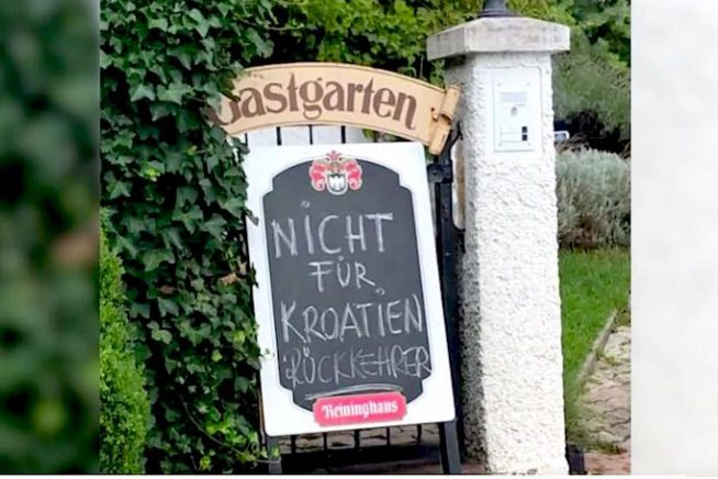 SRAMOTA AUSTRIJSKOG RESTORANA “Zabranjen ulaz onima koji su došli iz Hrvatske!”