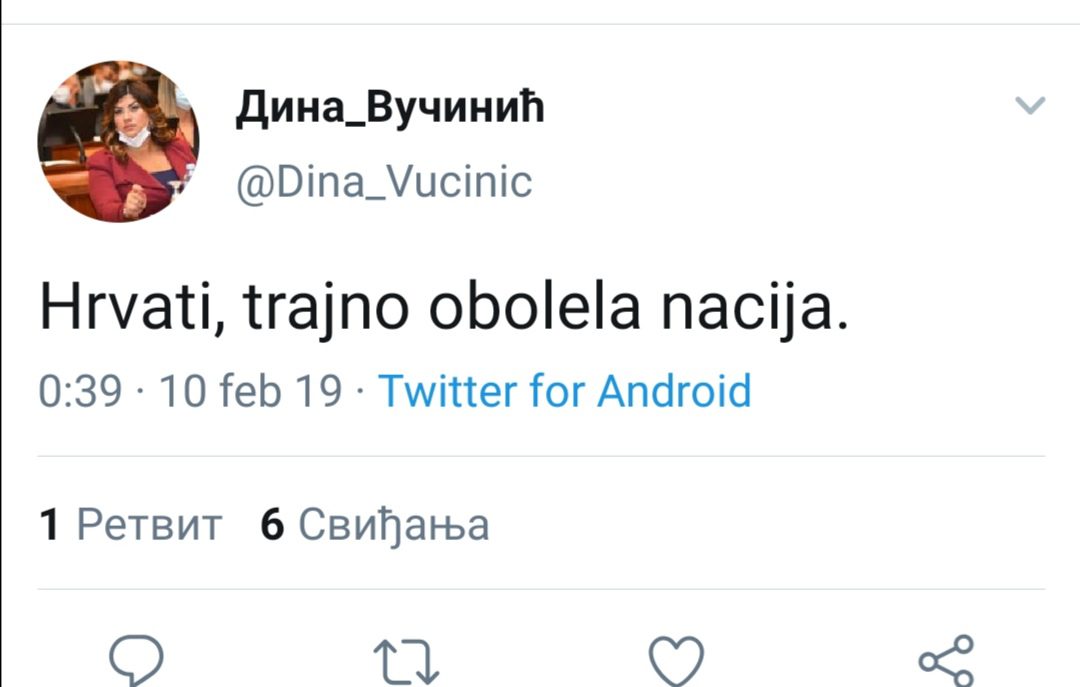 Novosadska vijećnica za obrazovanje Hrvate smatra “oboljelom nacijom”