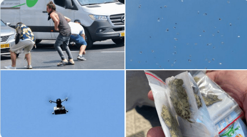 (VIDEO)”BOŽANSKA” POŠILJKA KANABISA: Vrećice padale s neba u Tel Avivu