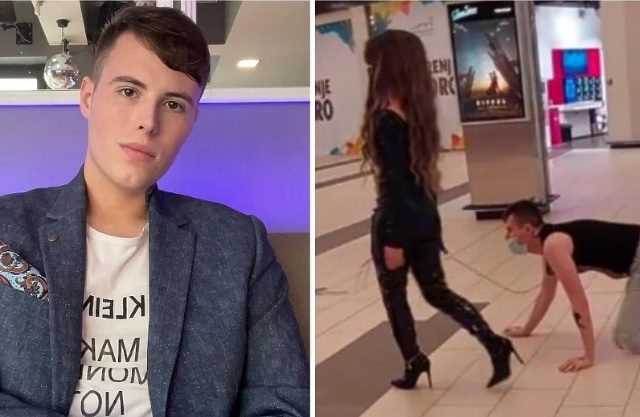 Dečko kojeg je djevojka vodila na povocu: Ružni komentari su mi povrijedili osjećaje