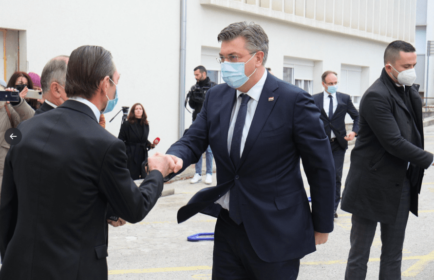 Premijer Andrej Plenković i ministar Beroš posjetili KBC Split