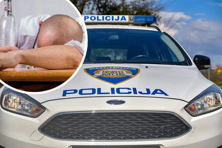 Mortus pijan ležao na cesti, pa udario šakom djelatnika hitne pomoći koji mu je došao pomoći