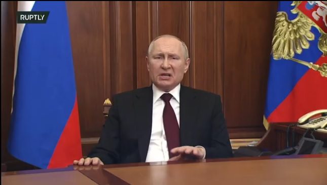 Putin u obraćanju javnosti: “Priznat ćemo Donjeck i Lugansk kao neovisne republike!”