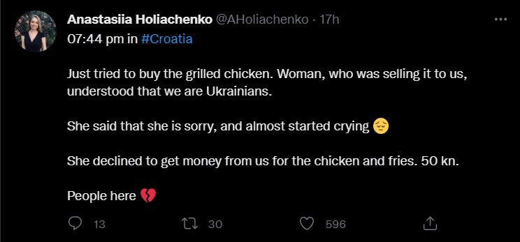 Ovo je Hrvatska, a ne tamo neki političari… Ukrajinci su oduševljeni našim narodom