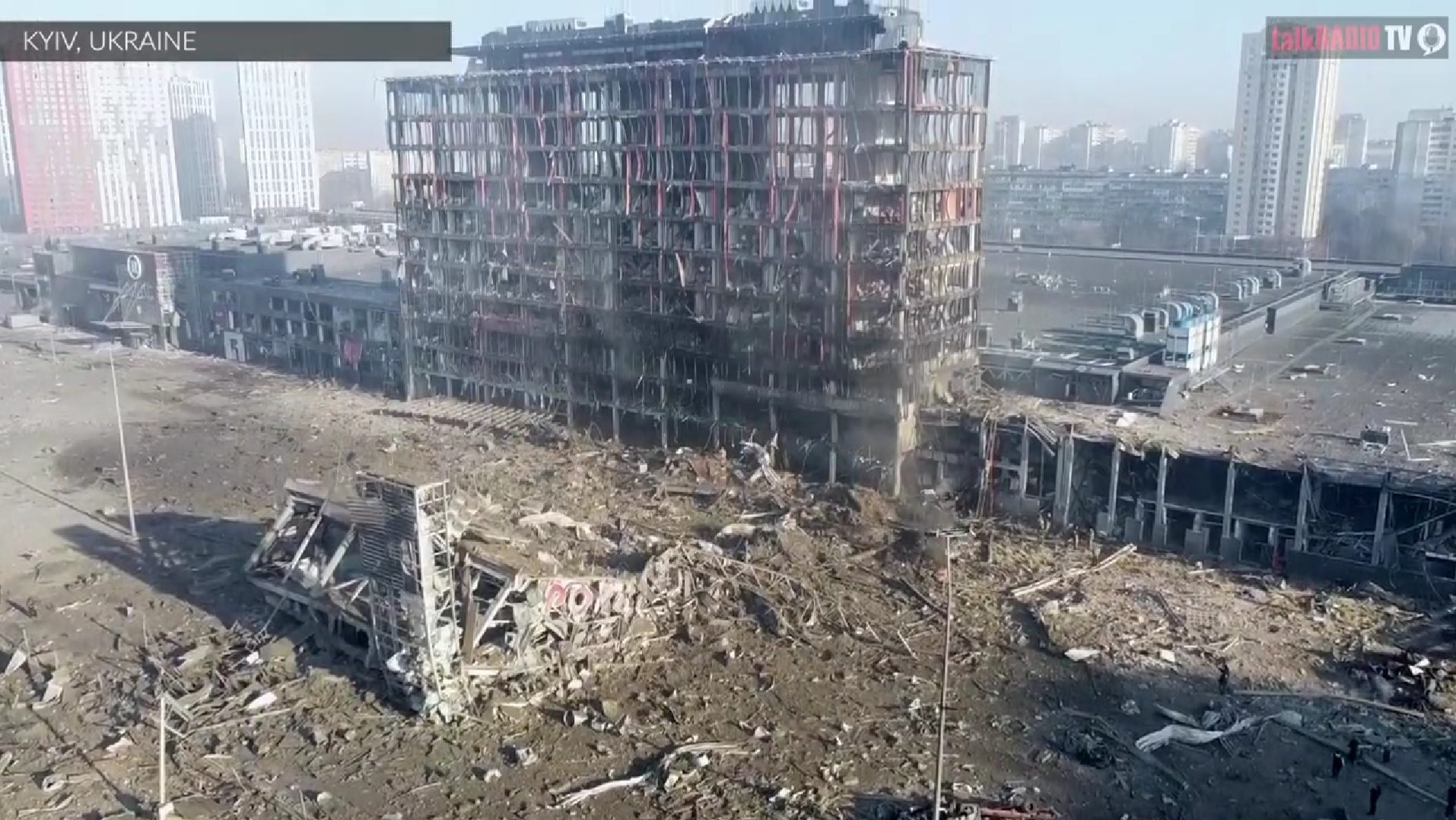 VIDEO Rusi raketirali trgovački centar u Kijevu, najmanje osam civila poginulo