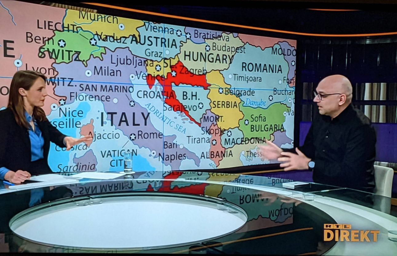 U RTL Direktu hrvatski otoci označeni kao talijanski, a Kosovo kao dio Srbije!