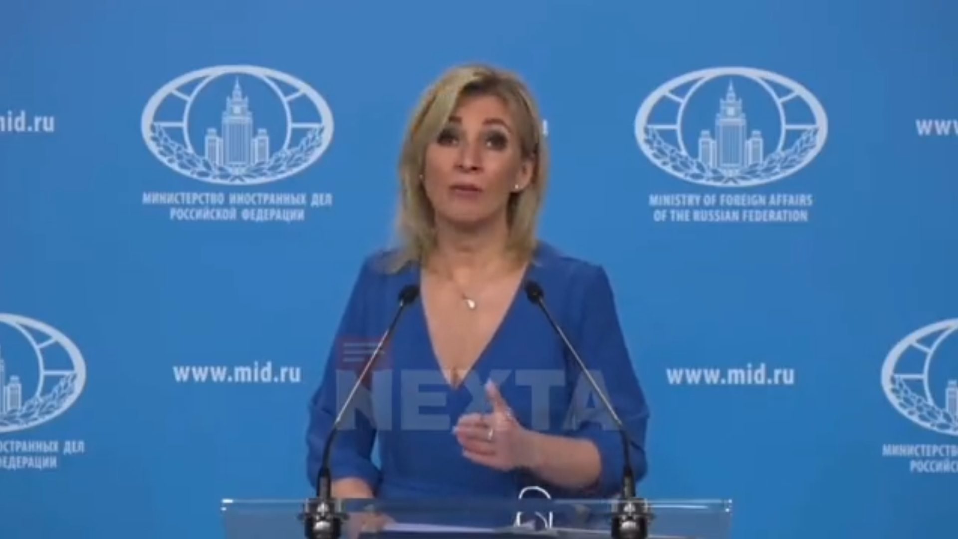 Bizarna izjava Marije Zaharove: “Ukrajinci neće dijeliti niti recept. Ksenofobija, fašizam, to su oni”