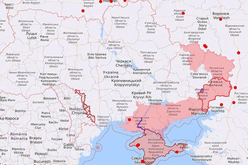 Rusi objavili ciljeve druge faze rata: Izvršit će invaziju i na Moldaviju
