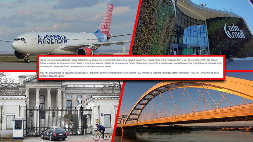 Srbija dobila upozorenje da je po čitavoj zemlji postavljeno 500kg eksploziva koji će eksplodirati u 17 sati