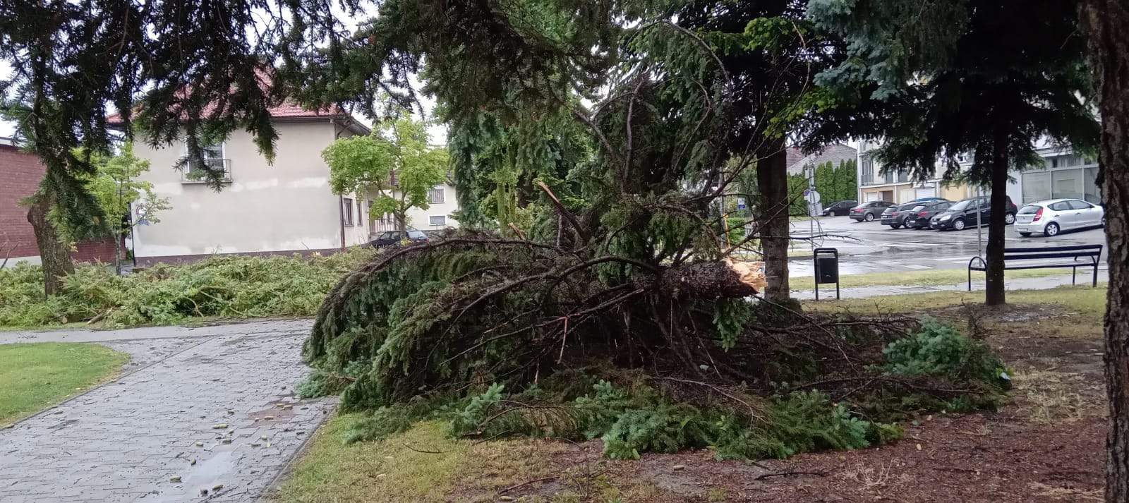 Nevrijeme sinoć zahvatilo četiri sjeverne županije
