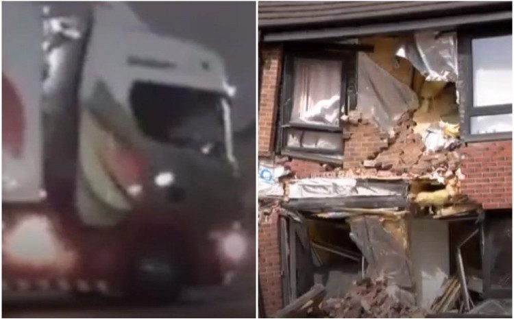 VIDEO Djevojka odbila kamiondžiju, on joj “parkirao” kamion u dnevni boravak