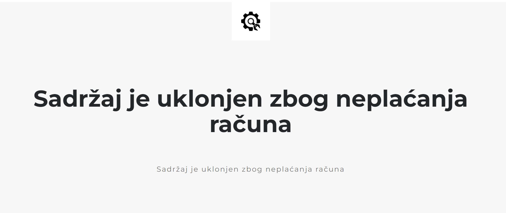 Web stranica HDZ-a Petrinje ugašena zbog neplaćenih računa
