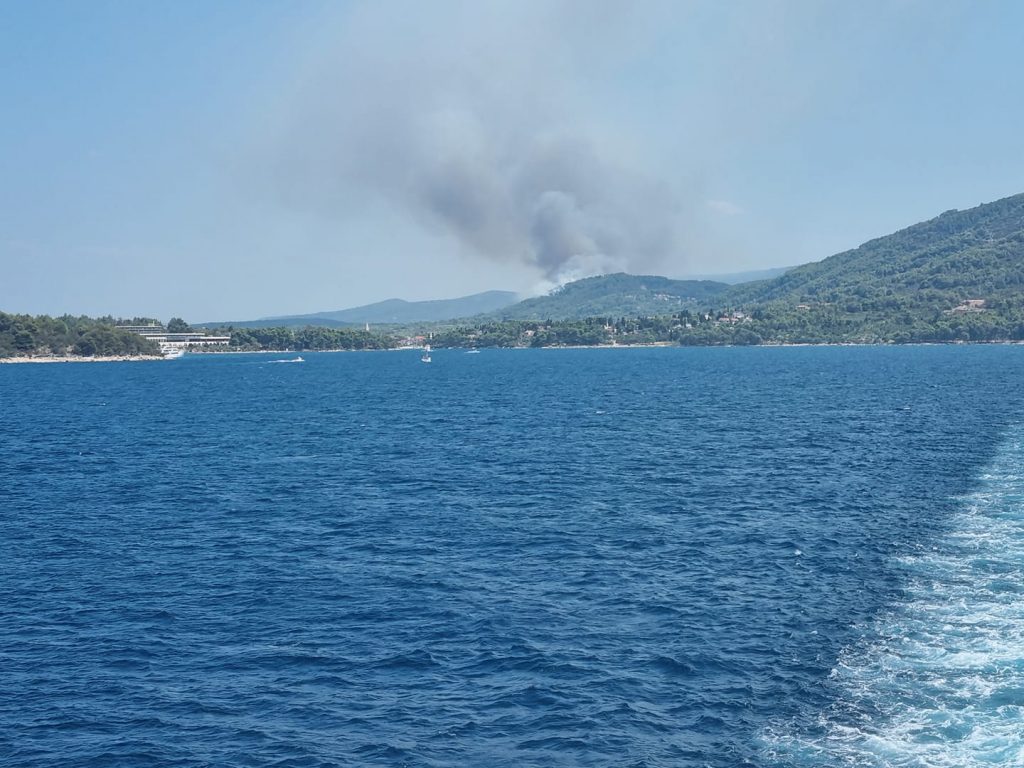 Požar na Hvaru uzeo ljudsku žrtvu