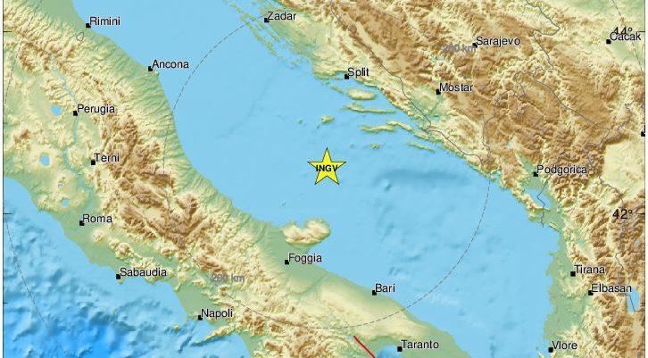 Lakši potres zatresao srednju Dalmaciju