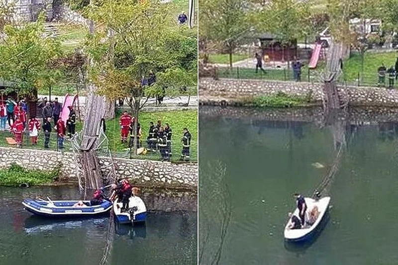 Dvije hodočasnice poginule u Srbiji nakon pucanja visećeg mosta