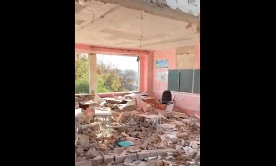 POGLEDAJTE: Video prikazuje školu u Ukrajini prije i poslije raketnih napada