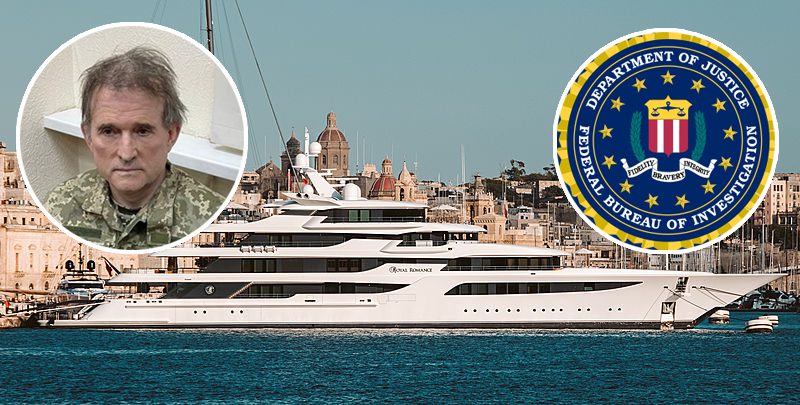 FBI došao u Trogir zbog jahte Putinovog kuma Viktora Medvedčuka