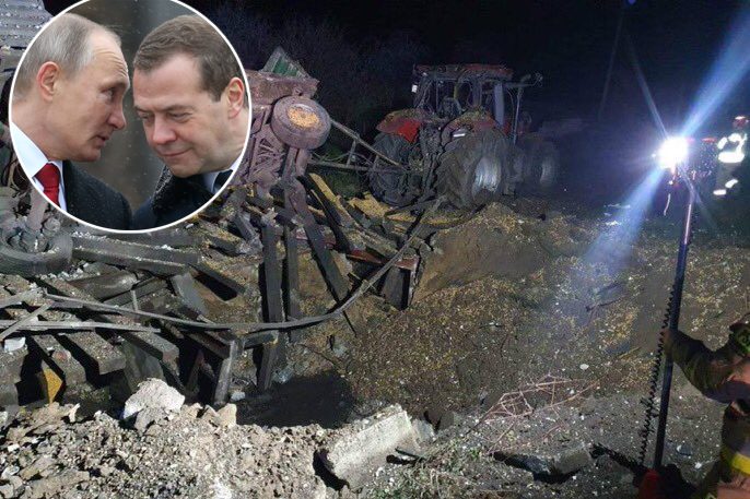 Medvedev o padu projektila na Poljsku: Zapad se približava svjetskom ratu