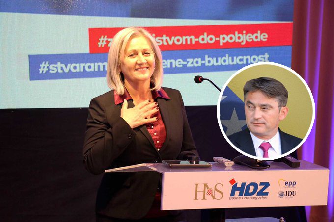 BiH: Borjana Krišto će ignorirati Komšićev zahtjev “jer ga se ništa ne pita”