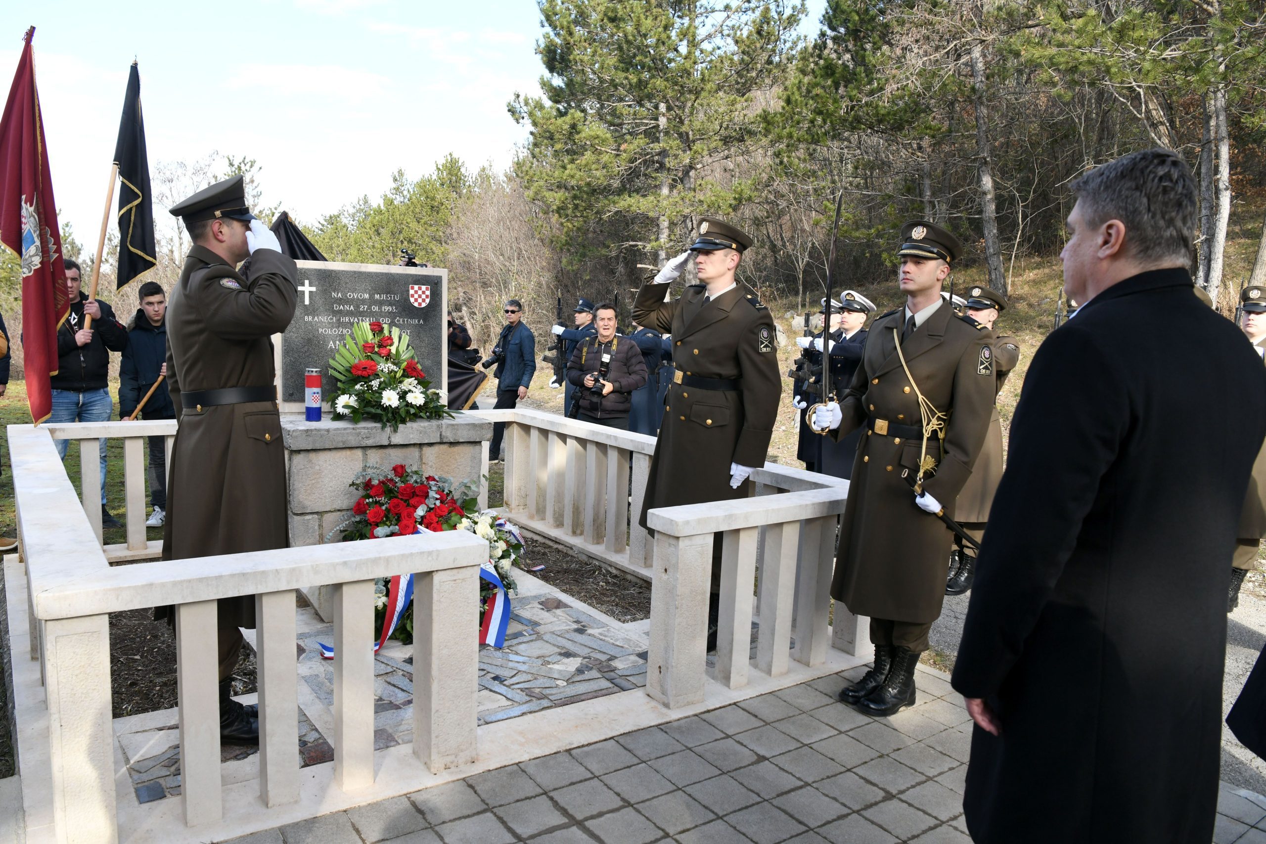 Predsjednik Milanović sudjelovao na obilježavanju 30. godišnjice vojne akcije Peruća