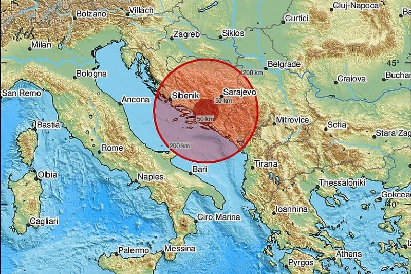Hercegovinu zatresao potres, osjetio se i u Dalmaciji