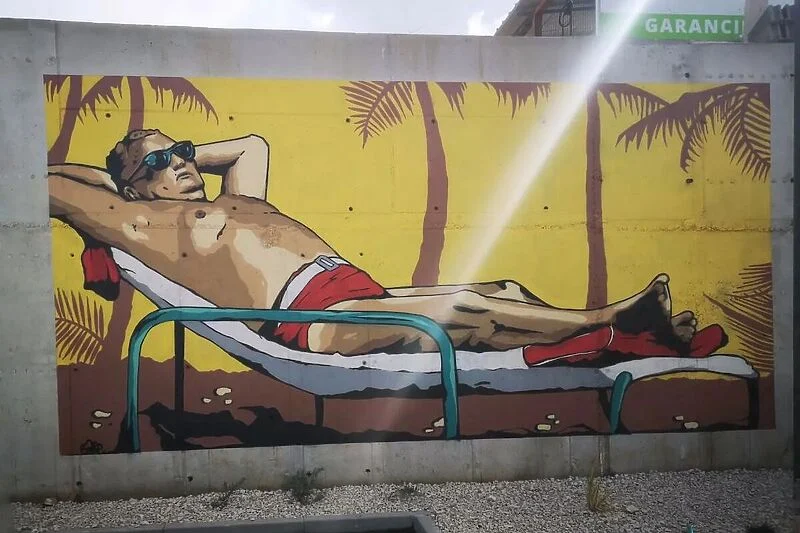 U Rovinju osvanuo veliki mural – Josipu Brozu Titu