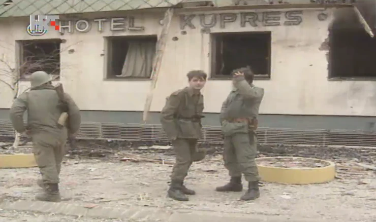 10. travnja 1992. Nakon žestokih borbi Srbi okupirali Kupres