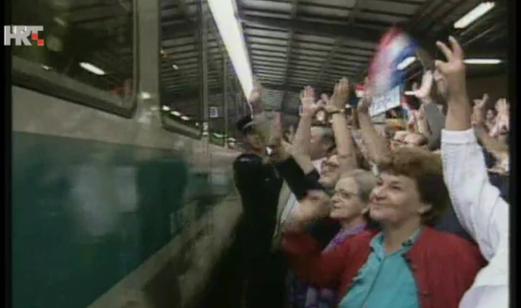 26. kolovoza 1995. – Iz Zagreba se ka Splitu zaputio “Vlak slobode”