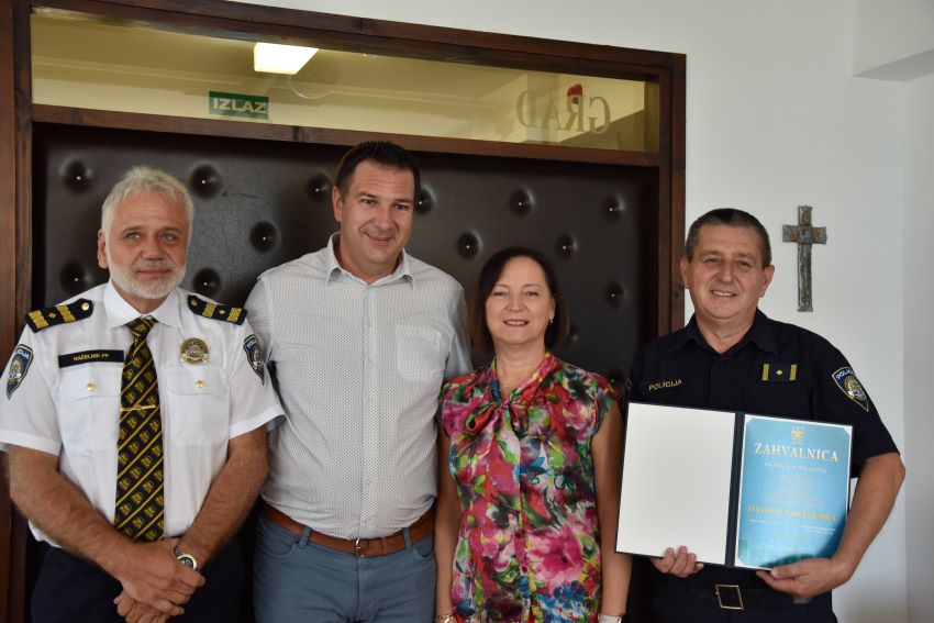 Damir Karanušić najbolji kaštelanski policajac 2023.