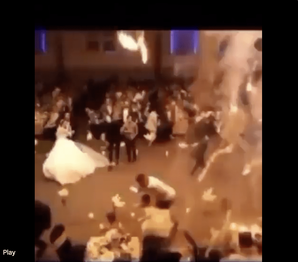 KOBNO VJENČANJE Više od 100 mrtvih u požaru na vjenčanju u Iraku nakon vatrometa prije prvog plesa mladenaca