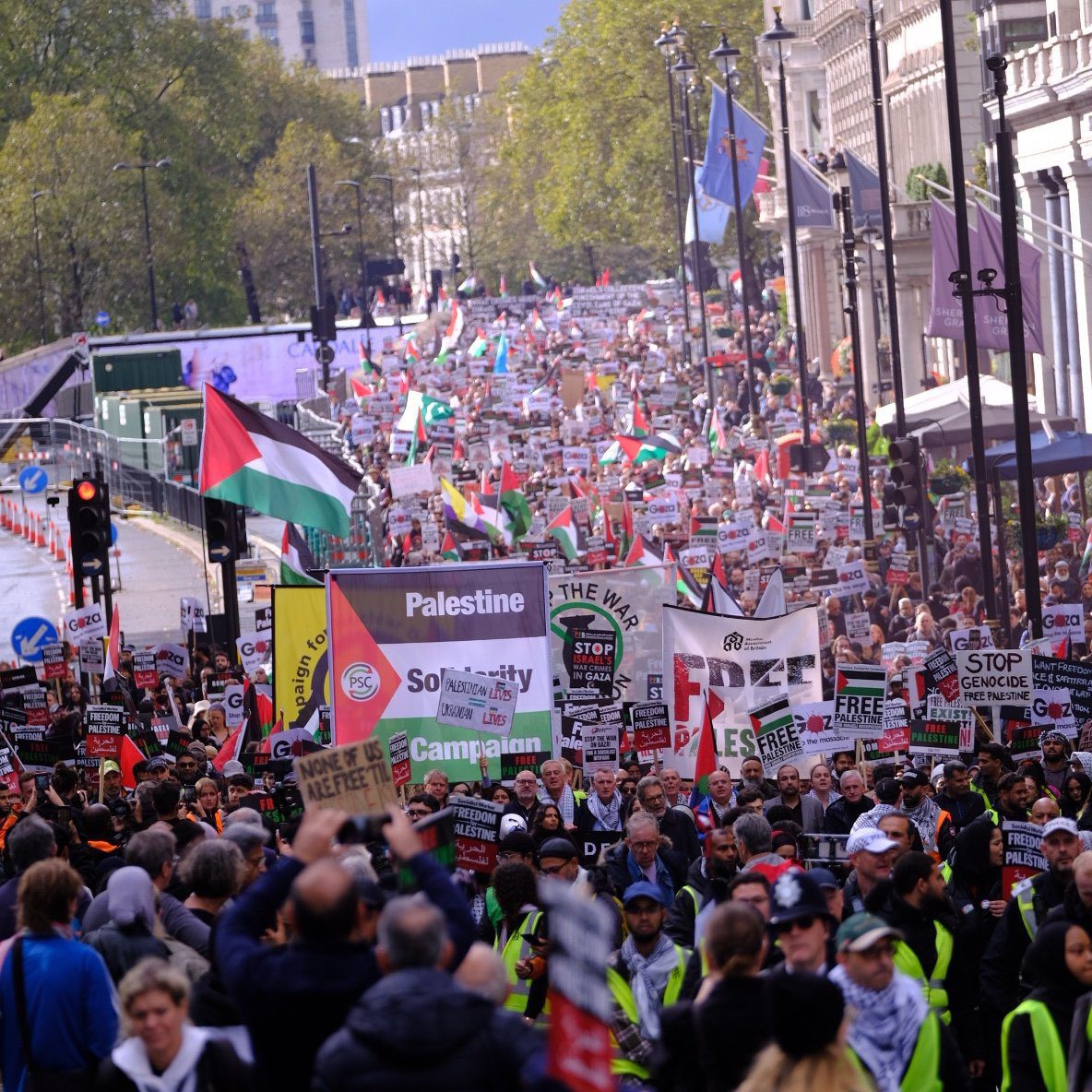 VIDEO Propalestinske demonstracije u glavnom gradu Engleske okupile oko sto tisuća ljudi