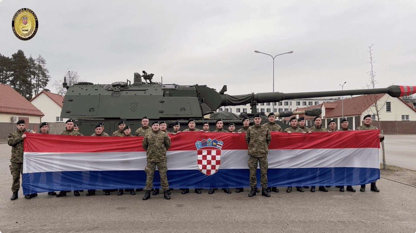 Novogodišnja čestitka pripadnika Hrvatske vojske iz misija i operacija