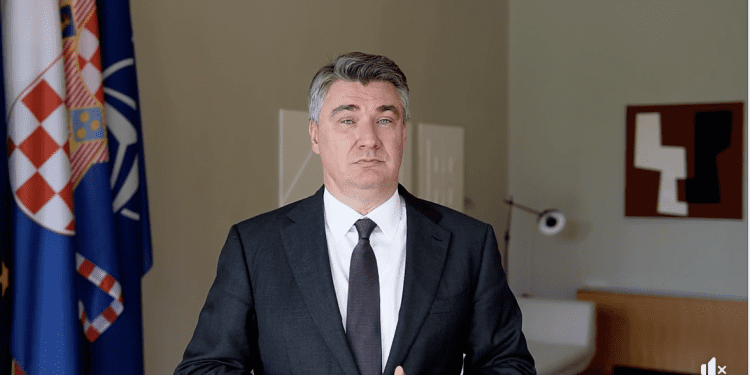 OGLASIO SE PREDSJEDNIK MILANOVIĆ “Legitimno izabrani predstavnici sva tri naroda u BiH trebaju odlučivati o Izbornom zakonu BiH”