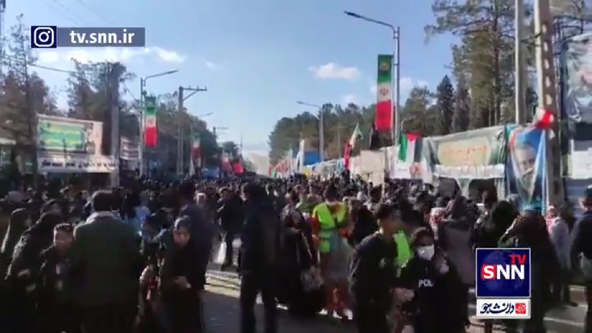 VIDEO Iran: Eksplozije odjeknule u blizini grobnice zapovjednika Soleimanija za vrijeme obljetnice smrti