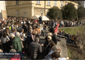 Ljevica spremna na nove prosvjede ako saborska većina danas ne prihvati raspuštanje Sabora