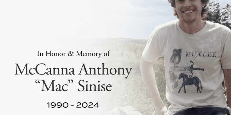 Sin zvijezde Forresta Gumpa Garyja Sinisea, Mac, preminuo od rijetkog raka u dobi od 33 godine