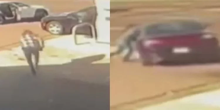 Nevjerojatna snimka krađe automobila u SAD-u: Bježao dok se žena još držala za prozor