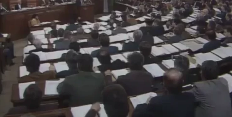 14. veljače 1992. – Sabor jednoglasno prihvatio dvije Deklaracije u znak prisjećanja na hrvatske velikane i mučenike