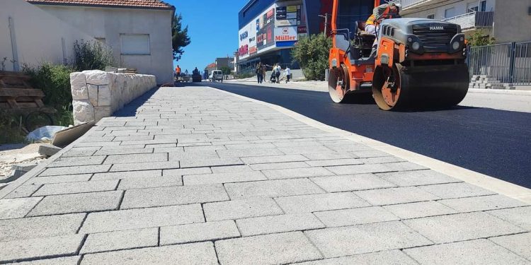 Trogir: U tijeku radovi na rekonstrukciji Ulice kardinala Alojzija Stepinca