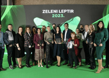 Prvi vukovarski dobitnici prestižne nagrade ‘Zeleni leptir 2023.’ za najbolji ekološki projekt godine
