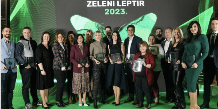 Prvi vukovarski dobitnici prestižne nagrade ‘Zeleni leptir 2023.’ za najbolji ekološki projekt godine