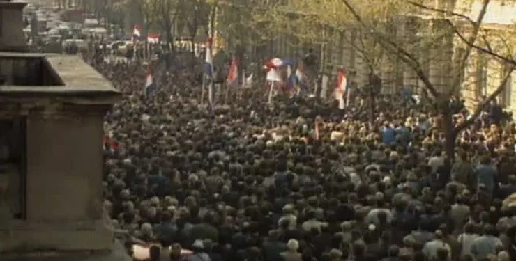 8. travnja 1991. – Demonstracije pred Vojnim sudom zbog suđenja tzv. “virovitičkoj grupi”