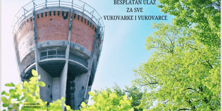 Vukovarkama i Vukovarcima na poklon za Dan Grada besplatan ulaz na Vukovarski vodotoranj