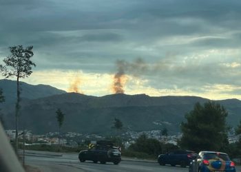 Udar groma izazvao je požar na brdu Perun kod Splita
